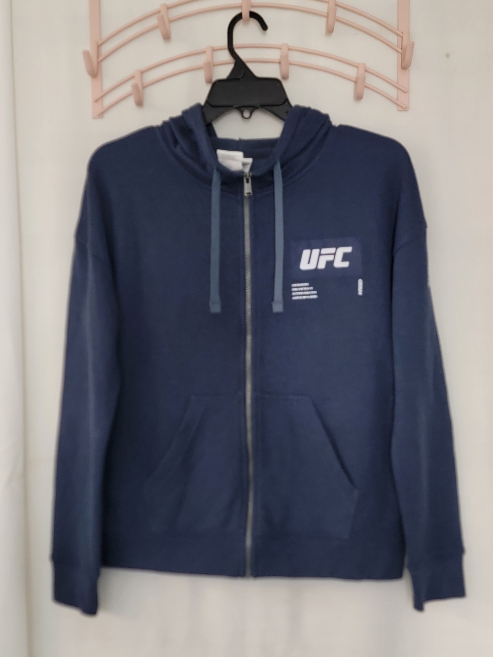 UFC Men's Navy Full-Zip Hoodie